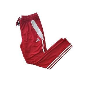 NEW Adidas Tiro 24 Track Pants Red‎ White Soccer Training IV7264 Men Size Medium